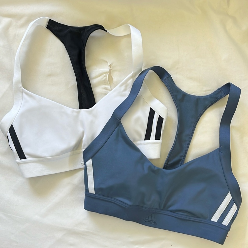 2 adidas sports bras